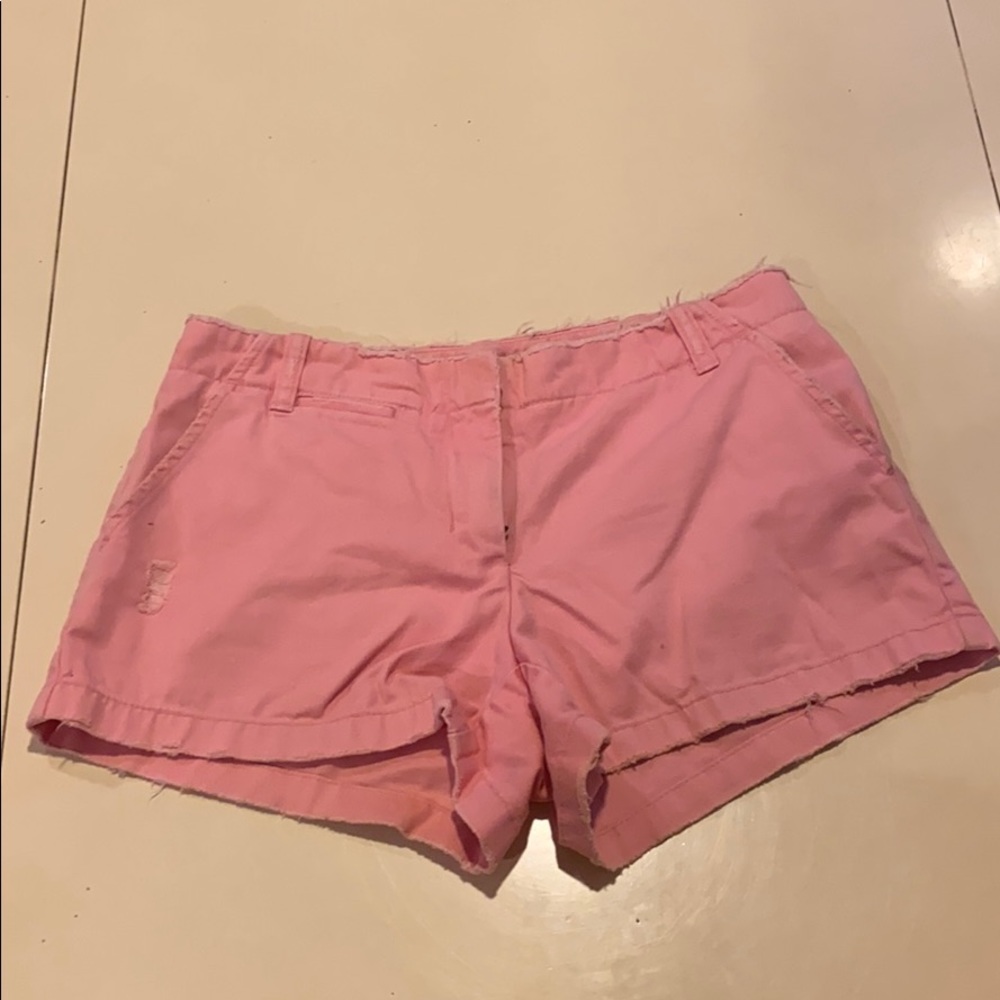 Jcrew pink shorts